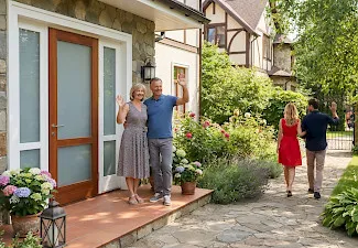Входной тамбур для дачи — фото 13