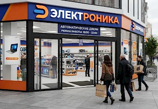 Стеклянные двери для магазина — фото 5