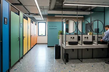 Фото сантехнических перегородок для санузлов