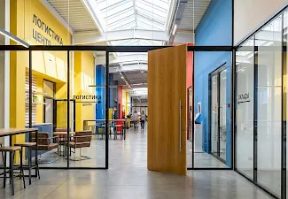 Ремонт входа в офис — фото 5