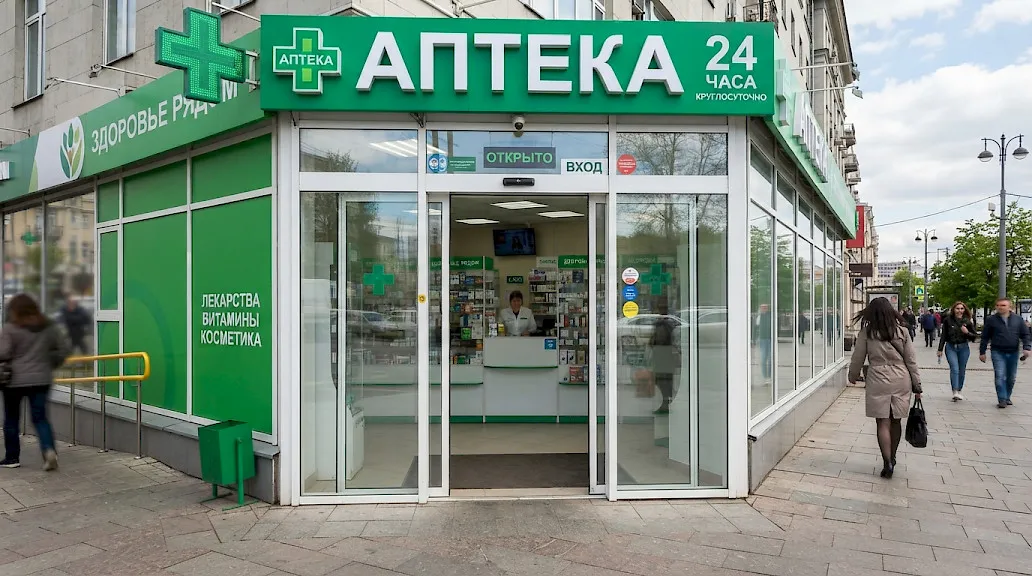 Стеклянные двери в торговых центрах 1