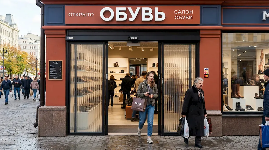 Раздвижные двери входной группы 2