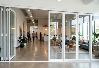 Купить в Москве недорого складные двери — фото 3