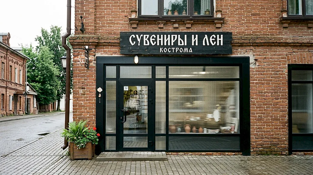Входная группа в стиле лофт 1